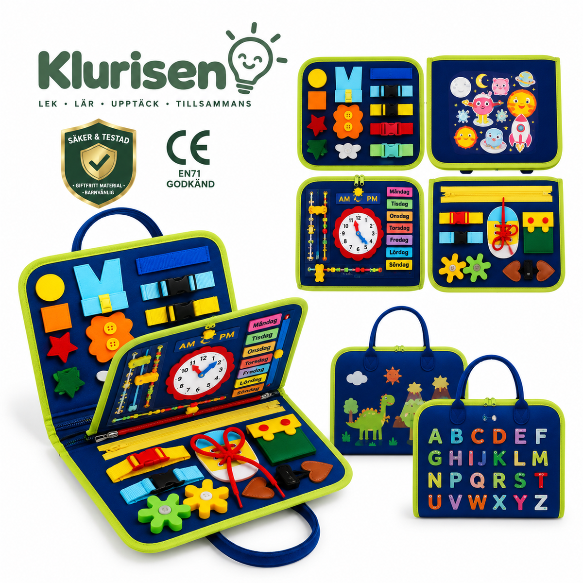 Klurisen™ — Boken som gör att barnbarnet vill komma tillbaka